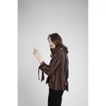 Queencows Penma V Top Brown shirt