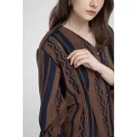 Queencows Penma V Top Brown shirt
