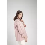 QueenCows เสื้อให้นม  Campbell Long Sleeve Pink