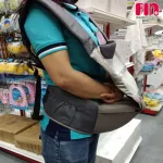 FIN Baby Baby has a seat base from 3 months to 3 years, model use-803A.