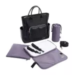 ฺ BEABA, Kyoto Bag Black/Pink Gold