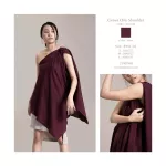 Queencows shirt for Genes One Shoulder Wine