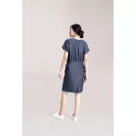 Queencows Dress Jolie Striped Dress Navy