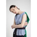 Queencows T -shirt melanie Top Blue