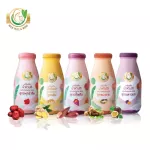 Milk Plus & More mixed with 1 24 flavors, concentrated banana blossom bottles mixed in