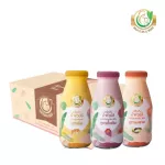 Milk Plus & More mixed with 1 24 flavors, concentrated banana blossom bottles mixed in