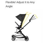 Unilove รุ่น On the Go รถเข็นเด็กแบบพกพา ดีไซน์สุดล้ำ นำเข้าจากประเทศอังกฤษ มาตรฐานความปลอดภัย EN และ  ASTM