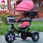 Hello Baby, 3 -wheel stroller, 3in1 wheelchair/spinning, with UV protective roof Can be adapted 3 forms