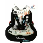 เบาะรองรถเข็นและคาร์ซีท camera คละลายสีใกล้เคียงกันค่ะ