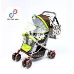 ลดราคา3วันLoma รถเข็นเด็กรุ่นใหม่ล่าสุดพร้อมมุ้งกันยุง และกระเป๋า ใส่ของ คละลาย