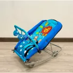 เปลโยกเด็ก เปลโยกBE JOY มีปุ่มปรับนั่งป้อนอาหาร ลายน่ารัก มีตัวเลือก