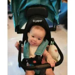 Cooper รถเข็นเด็ก รุ่น SWIFT รถเข็นเด็กพับได้ รถเข็นเด็กมีด้ามเข็น ด้ามจับปรับได้ 2 ฝั่ง