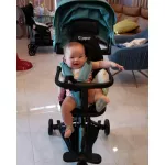 Cooper รถเข็นเด็ก รุ่น SWIFT รถเข็นเด็กพับได้ รถเข็นเด็กมีด้ามเข็น ด้ามจับปรับได้ 2 ฝั่ง