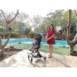 Cooper รถเข็นเด็ก รุ่น SWIFT รถเข็นเด็กพับได้ รถเข็นเด็กมีด้ามเข็น ด้ามจับปรับได้ 2 ฝั่ง