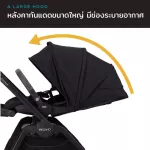 Recaro Sadena Stroller Silver Frame - Black รถเข็นเด็กรุ่นพรีเมียม