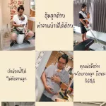 COMFORT FIT model wrapped in a baby's cloth, carrying a ready -made cloth You don't have to wrap it yourself. Aoboum Baby Wrap.