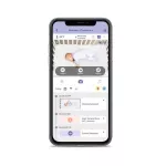 Hubble Nursry Pal Skyview Baby Monitor. The camera views a 5 -inch separate screen. Wireless via mobile HD 1080p* can talk to children via the camera.