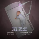 Hubble Nursry Pal Skyview Baby Monitor. The camera views a 5 -inch separate screen. Wireless via mobile HD 1080p* can talk to children via the camera.