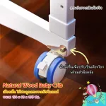 เตียงไม้เด็กคุณภาพ ผลิตจากไม้สนนิวซีแลนด์ เตียงใหญ่ ใช้ได้ถึง 5 ขวบ ราคาพิเศษ