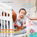 เตียงไม้เด็กคุณภาพ ผลิตจากไม้สนนิวซีแลนด์ เตียงใหญ่ ใช้ได้ถึง 5 ขวบ ราคาพิเศษ