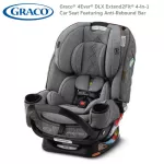 GRACO PREMIER 4Ever DLX Extend2FIT 4 in 1 - Savoy Car Seat Newborn - 54.5 kg. Supports ISOFIX, BELT.