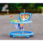 !!!Sale!!! รถหัดเดินหน้าหมีมีเสียงดนตรี+ของเล่น มี 2 สี สีฟ้า/สีชมพู