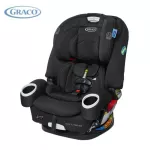 GRACO 4Ever DLX SNUGLOG CAR SEAT-TOMLIN Car Seat with Snuglock system is easy to install for just a second. And can be used for a long time, the baby has a 10 year old