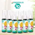 6 ขวด สเปรย์พ่นคอ โพรโพลิส สเปรย์ Propolis mouth spray Propolis 3D สเปรย์แก้เจ็บคอ 15 ml