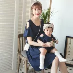 Open maternity dress, give milk, 2 pieces of mother set