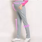 Linking Adjustable long -sleeved casual pants
