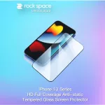 ROCK SPACE iPhone 13 Glass FLIM Full screen mirror film for fingerprints for Apple iPhone 13/iPhone 13 Mini/iPhone 13 Pro/iPhone 13 Pro Max