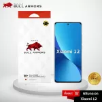 Bull Armors ฟิล์มกระจก Xiaomi 12 บูลอาเมอร์ ฟิล์มกันรอยมือถือ กระจกใส เว้ากล้องหน้า กาวเต็ม ใส่เคสได้ 6.28
