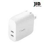 Adapter Charger (Adapter) Belkin Dual USB-C PD 40W (WCB006DQWHJP)