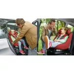 Maxi-Cosi AxissFix Plus  คาร์ซีทยี่ห้อแม็กซี่โคซี่รุ่นเอ็กซิสฟลิกส์ พลัส ที่นั่งบนรถสำหรับเด็กหมุนได้ 360 องศา สีดำกา