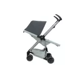 Quinny ZAPP FLEX -Graphite on Grey รถเข็นรุ่นแซพพ์ฟเล็คซพลัส สีเทาอ่อนหลังคาสีเทาเข็ม