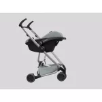 Quinny ZAPP FLEX -Graphite on Grey รถเข็นรุ่นแซพพ์ฟเล็คซพลัส สีเทาอ่อนหลังคาสีเทาเข็ม