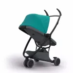 Quinny ZAPP FLEX -Green on graphite รถเข็นรุ่นแซพพ์ฟเล็คซพลัส สีเขียวเข็มหลังคาสีเขียว
