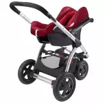 Maxi-Cosi Cabrio Fix Origami Red Car Seat Red carboro body model
