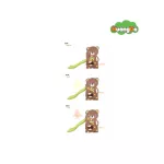 Little Bear Slides, Huangdo Made in Korea