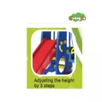 PUKKAPAOTOOTOYS Swing+Slider with 3 levels+Blue Basketball HuangDo Made in Korea