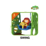 Swing, slide, 2 levels, low levels + Green Basketball HuangDo, authentic brands, produced and imported from Korea.