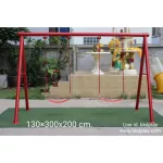 2 -seat swing, Steel swing, toys, fields, outdoor field players, ready to deliver