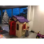 บ้านเจ้าหญิงสีขาวม่วง บ้านของเล่น ,บ้านเด็ก ,บ้านพลาสติกของเล่นเด็ก,พร้อมส่ง