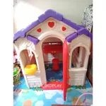 บ้านเจ้าหญิงสีขาวม่วง บ้านของเล่น ,บ้านเด็ก ,บ้านพลาสติกของเล่นเด็ก,พร้อมส่ง