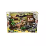 Dino Paradise ไดโนเสาร์ของเล่น ของสะสมมาพร้อมกับกล่อง ที่มีตัวต่อเซอร์ไพร์ มีไดโนเสาร์ 4 สายพันธ์