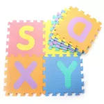 A-Z letter crawling sheet, size 30*30 cm, amount 26 sheets with bags