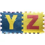 A-Z letter crawling sheet, size 30*30 cm, amount 26 sheets with bags
