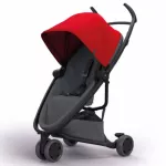 Quinny Zapp Flex - Red on Graphite, a wheelchair model Gray, red roof needle