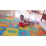 Hellom, 10 crawling sheets, EVA PAZZLE MAT 10 PCS, safe, safe, suitable for children from 0 months or more.
