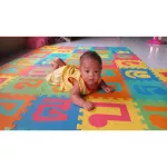 Hellomom, crawling pads, shocks, EVA PAZZLE MAT, crawling pads for each sheet of 30x30 cm, 0.8 cm thick, suitable for children from 0 months or more.